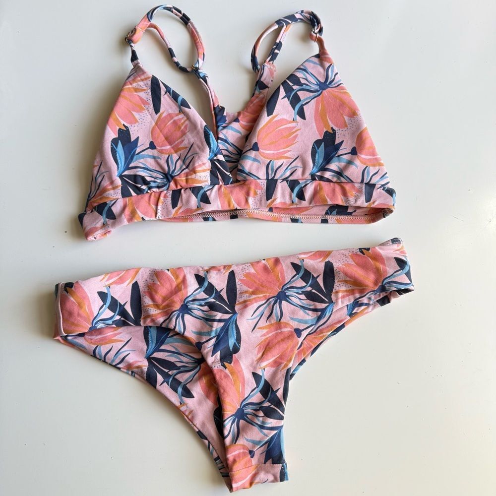 Midori Brazil cheeky bikini floral medium small